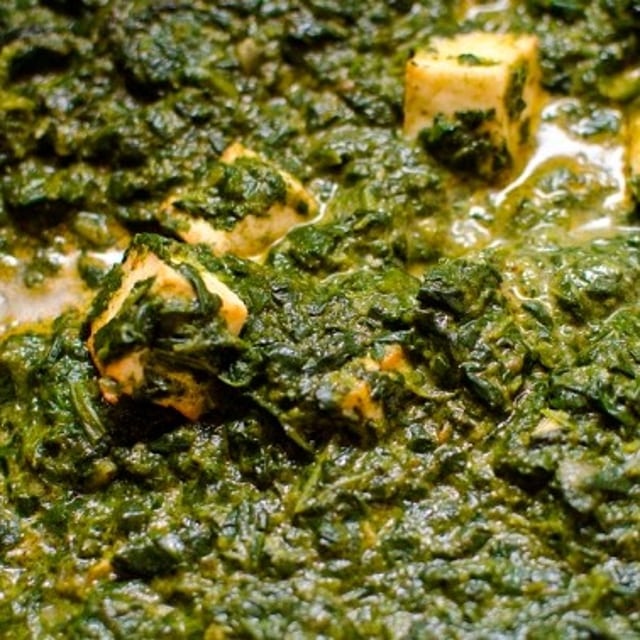 Palak Paneer.