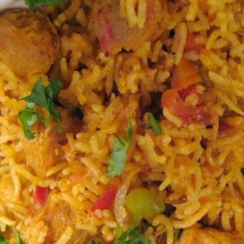 Veg. Biryani.