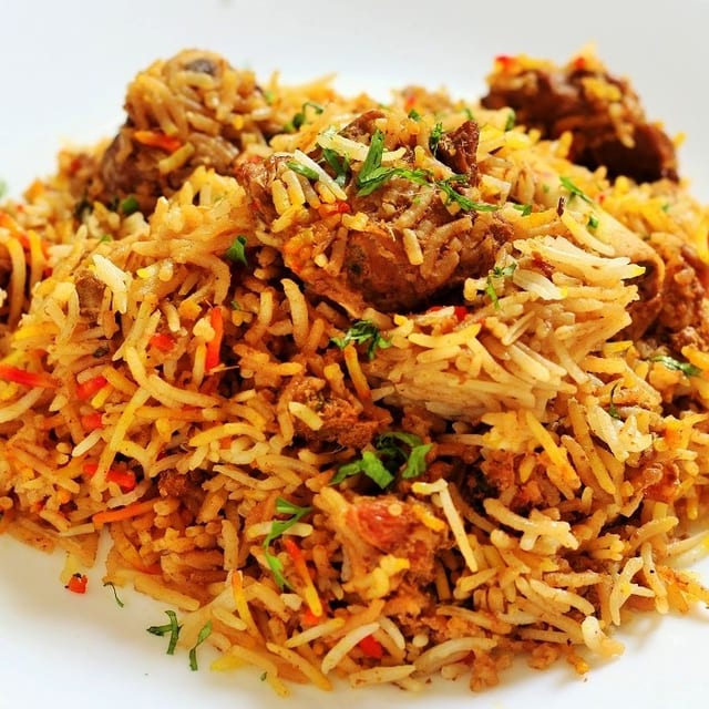 Lamb Biryani.