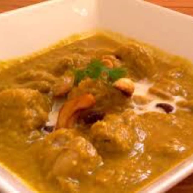 Chicken Korma.
