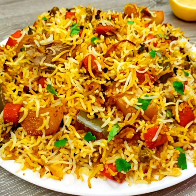 Veg Biryani.
