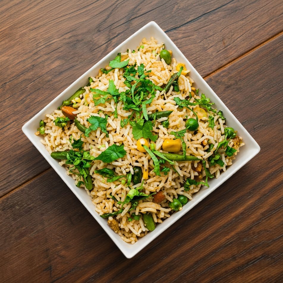 Veg. Fried Rice.