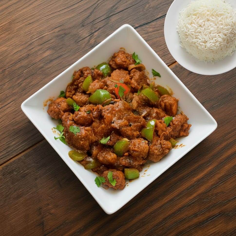 Chicken Kadhai.