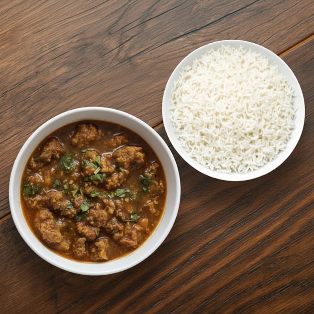 Chicken Manchurian.