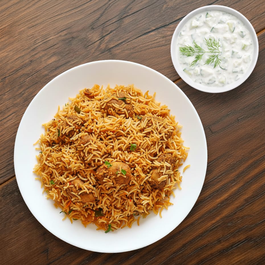 Lamb Biryani.