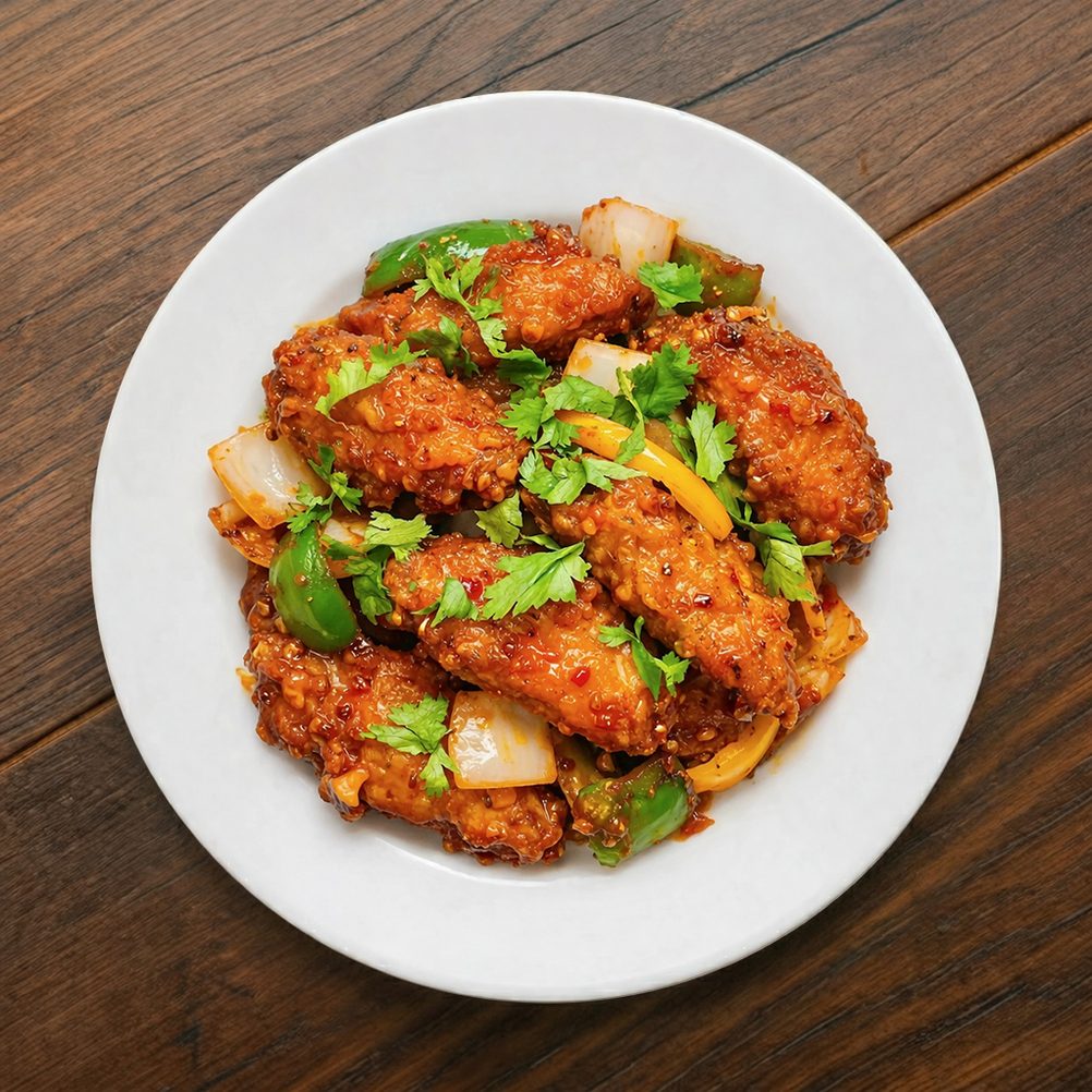 Vindaloo Chicken Wings.