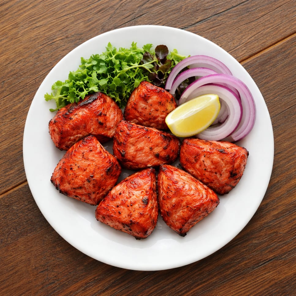 Salmon Tikki.