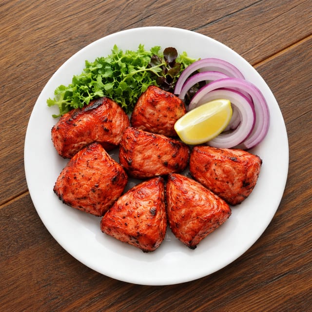 Salmon Tikki.
