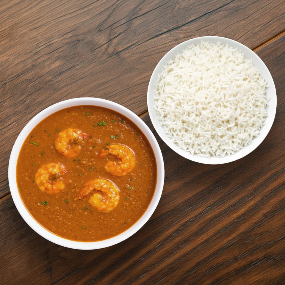 Shrimp Masala.