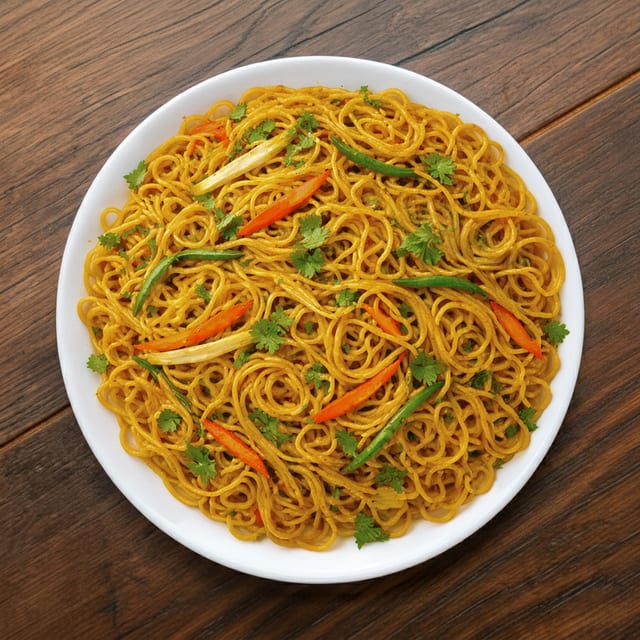 Veg. Hakka Noodles.