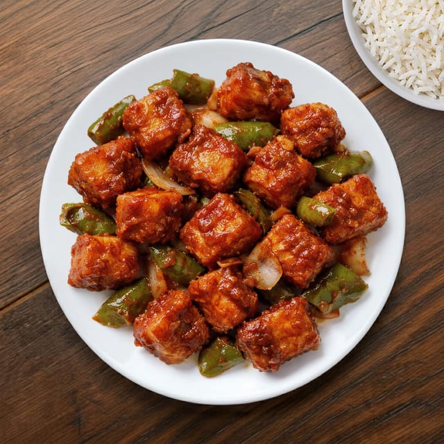 Chili Paneer.