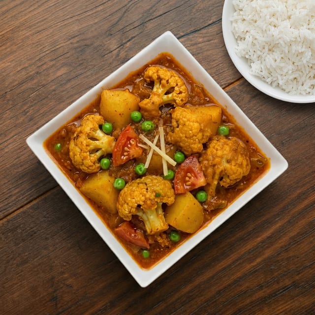 Aloo Gobi (Vegan).