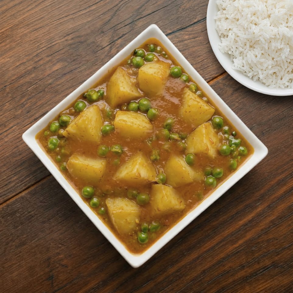 Aloo Mutter.