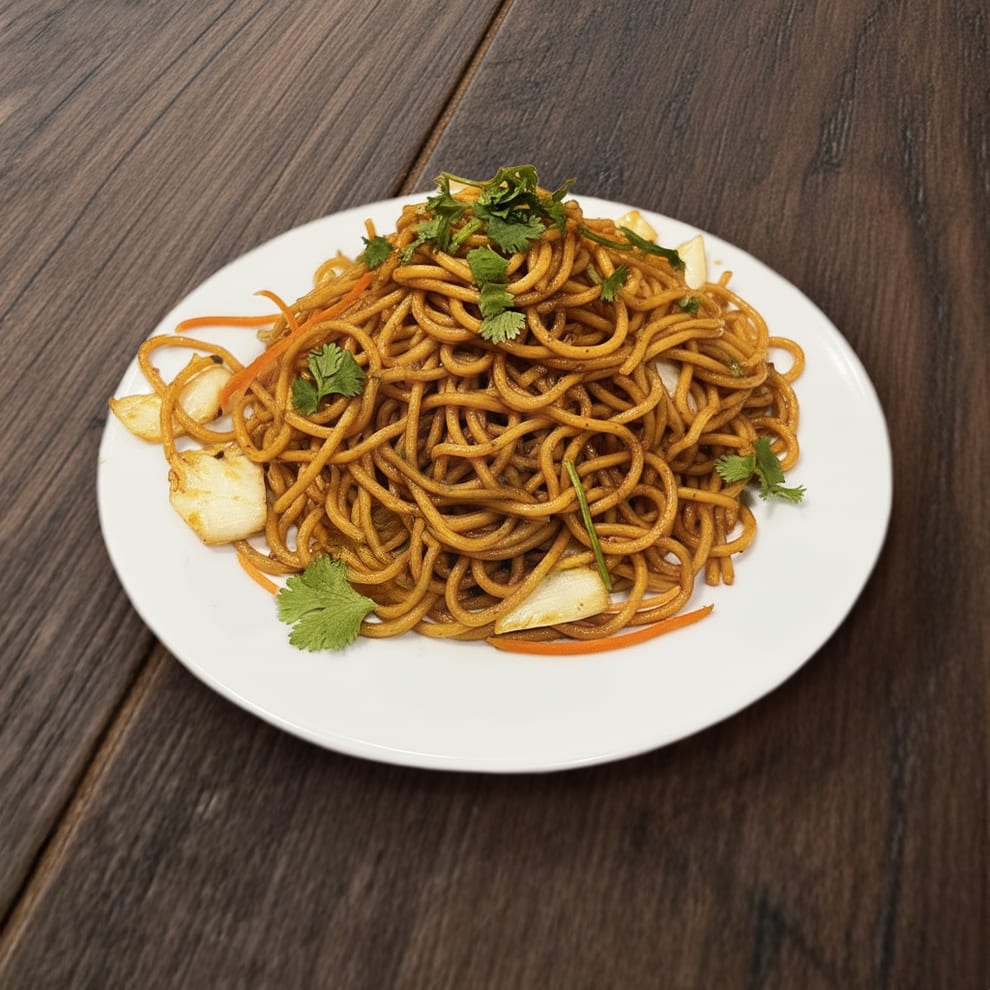 Vegetables Hakka Noodles.