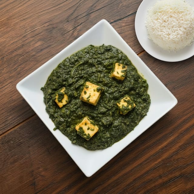 Palak Paneer.