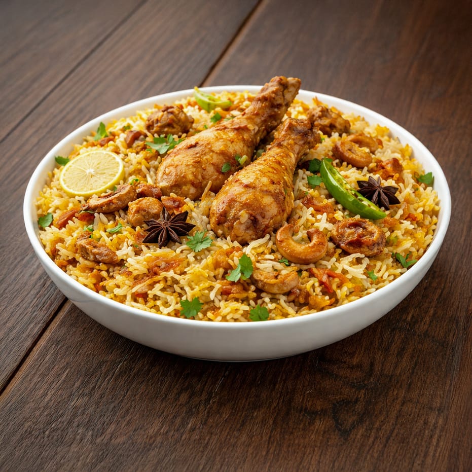 Chicken Biryani.