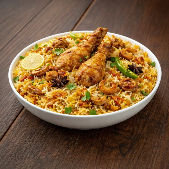 Chicken Biryani.